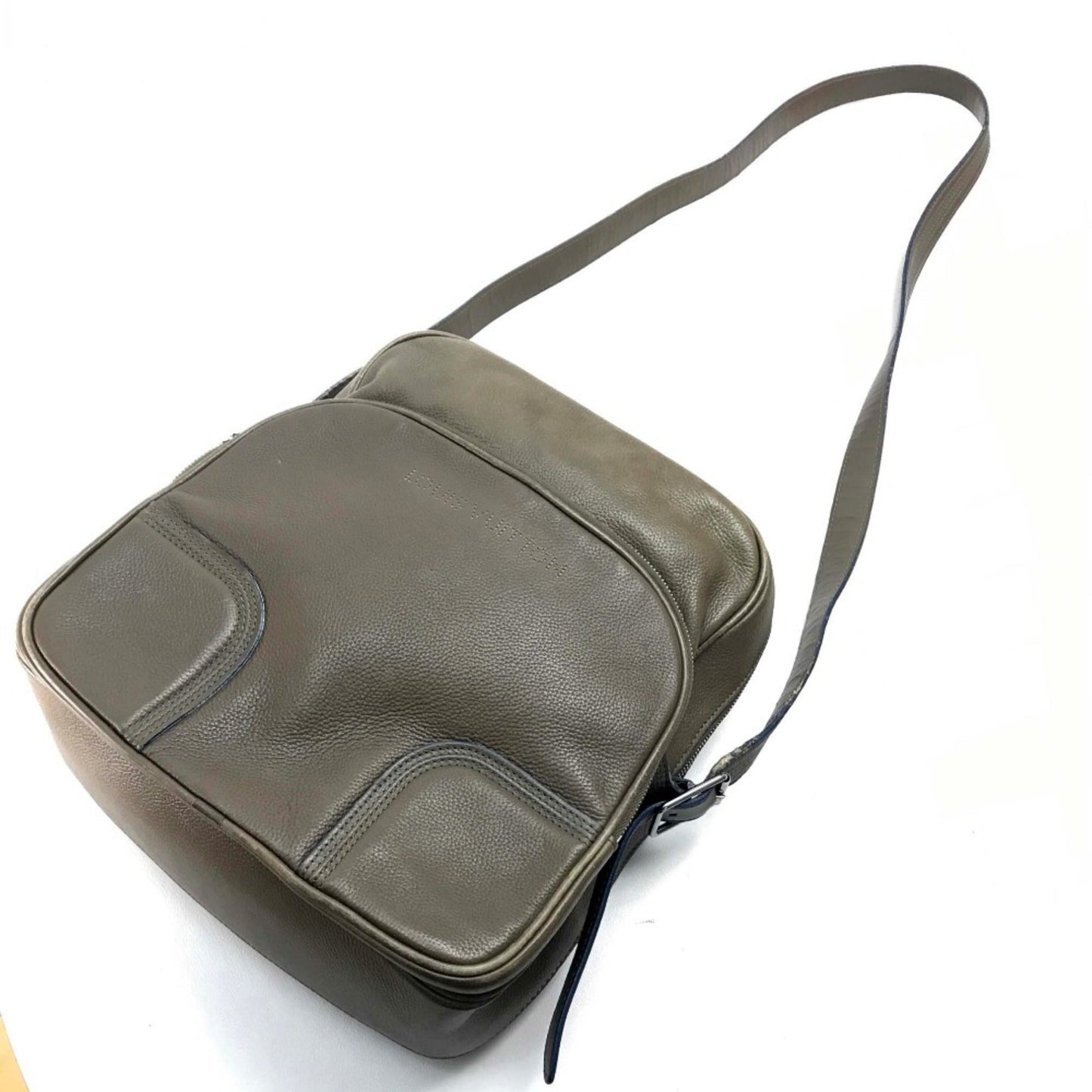 Louis Vuitton Brown Leather Shoulder Bag