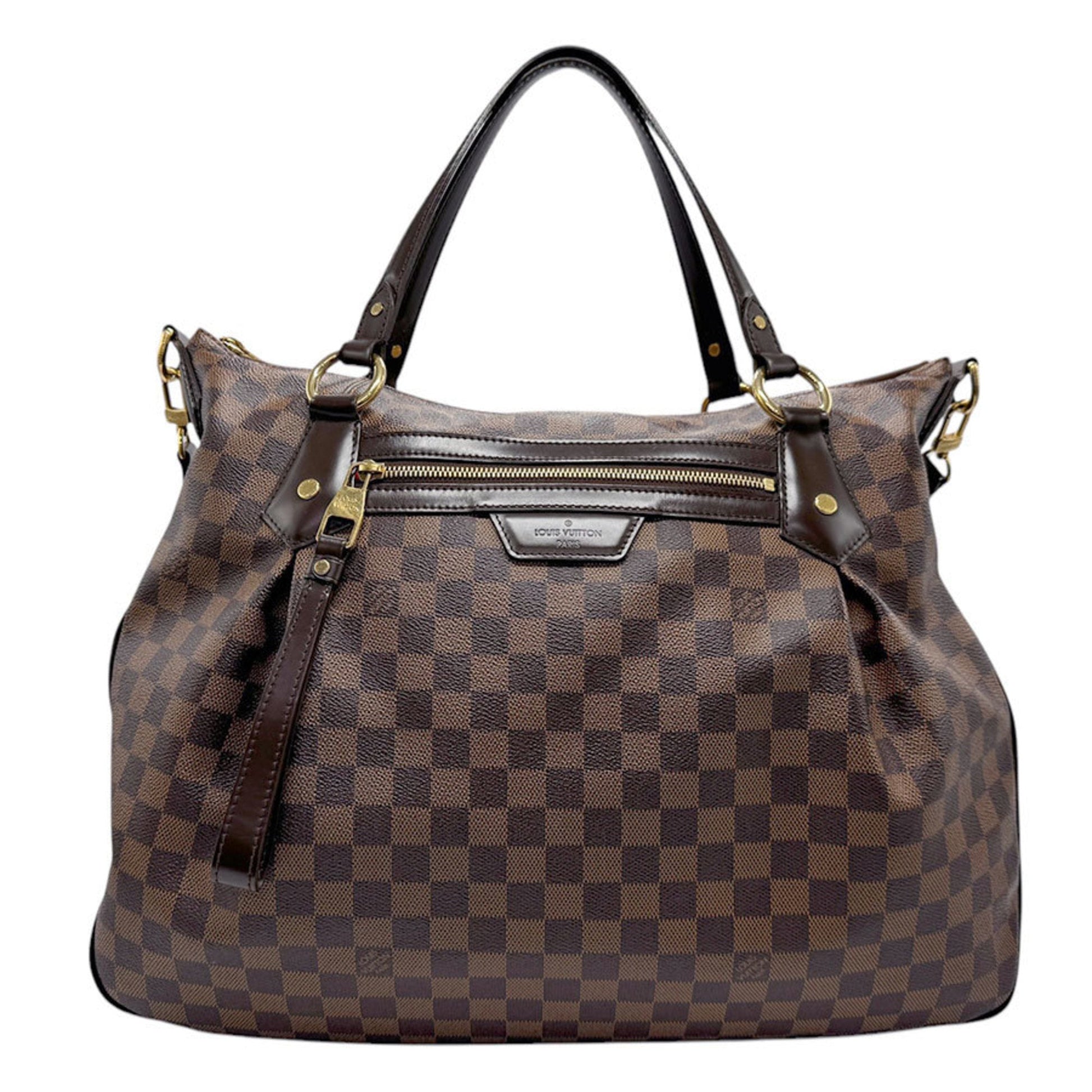 Louis Vuitton Damier Canvas Ebene Damier Canvas Handbag Shoulder Bag ()