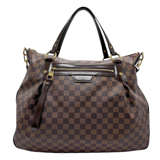Louis Vuitton Damier Canvas Ebene Damier Canvas Handbag Shoulder Bag ()