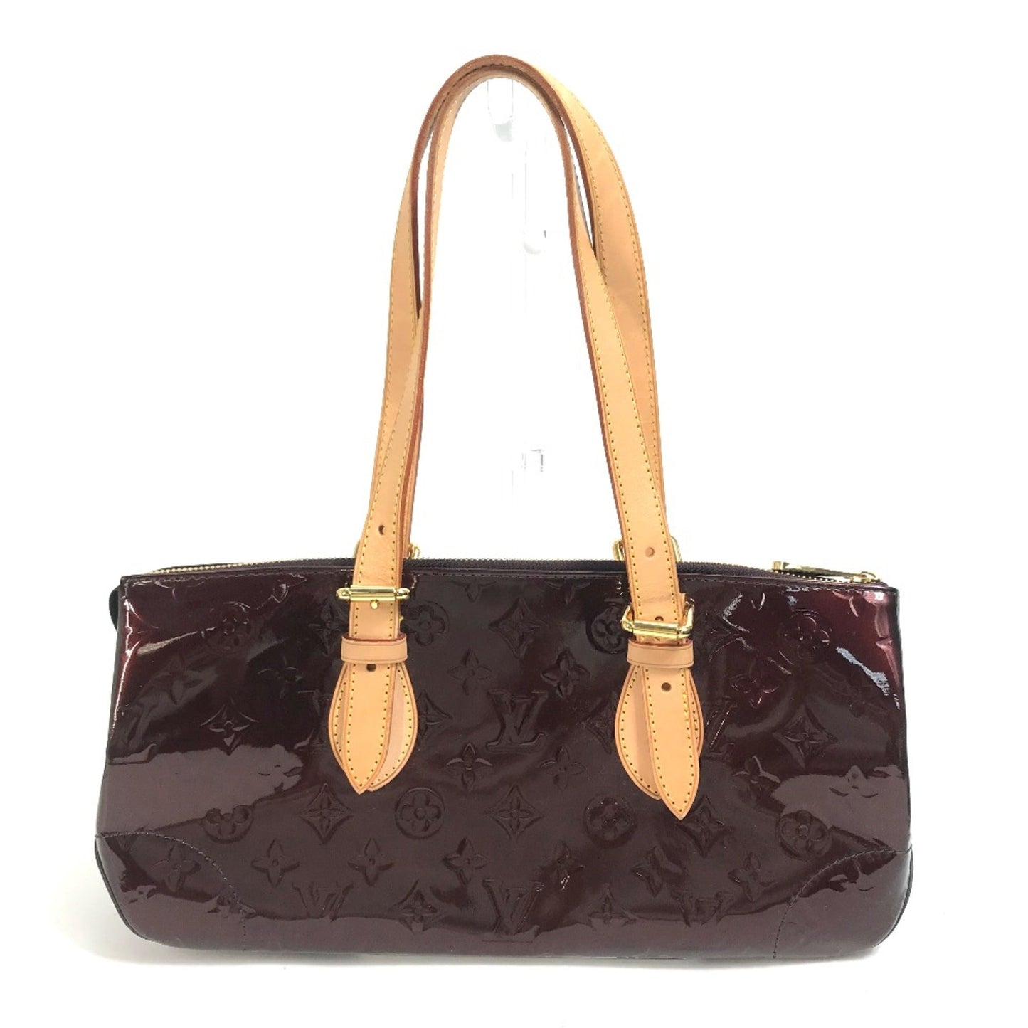 Louis Vuitton Red Leather Shoulder Bag