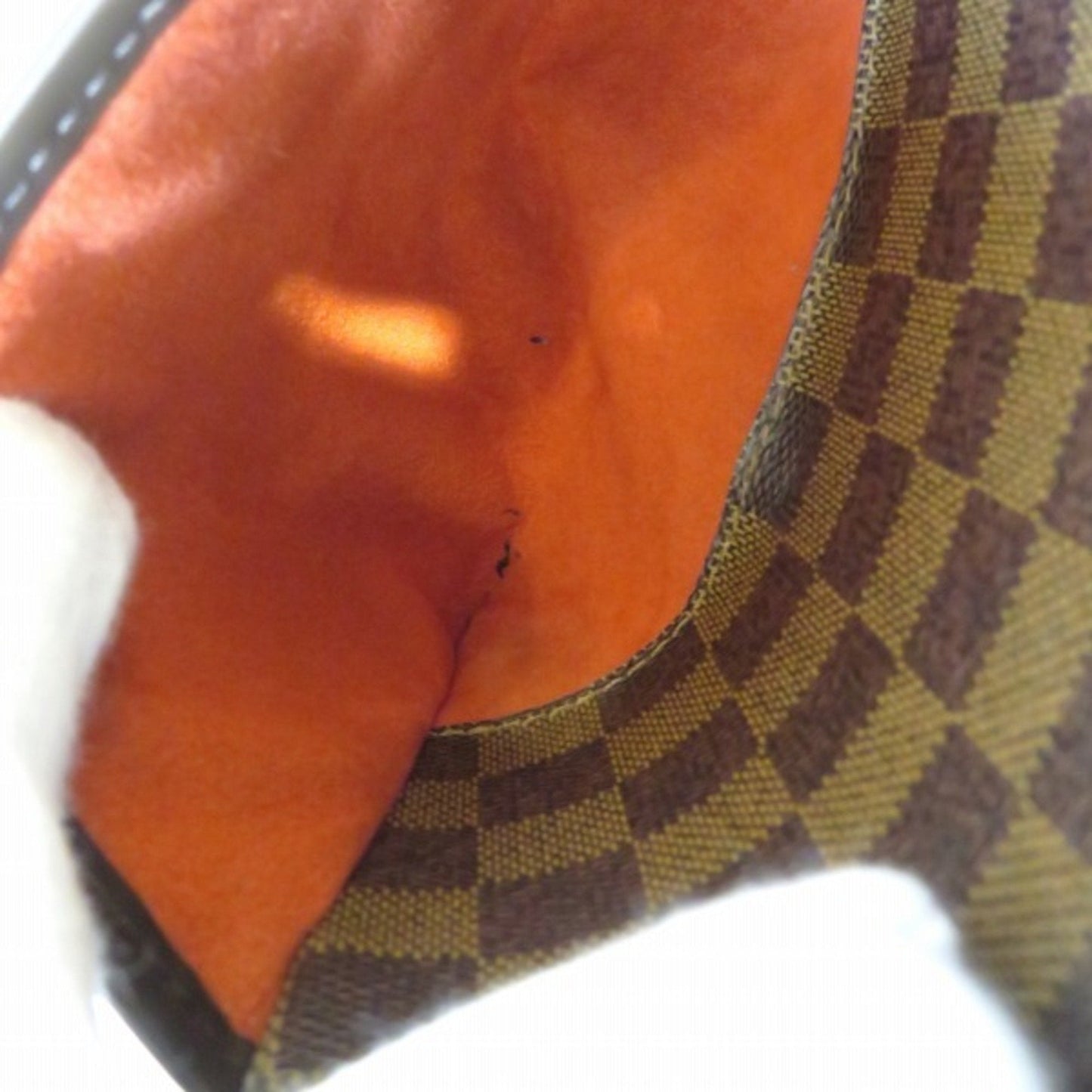 Louis Vuitton Damier Brown Damier Canvas Shoulder Bag