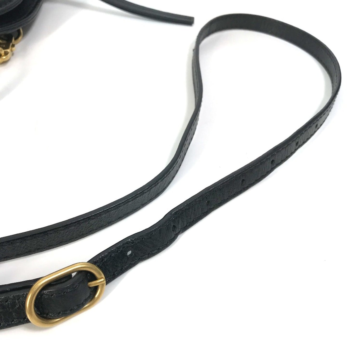 Gucci Black Leather Shoulder Bag