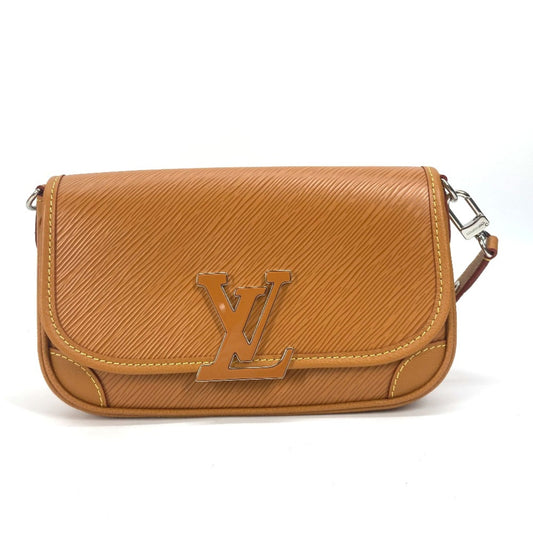 Louis Vuitton Beige Leather Shoulder Bag ()