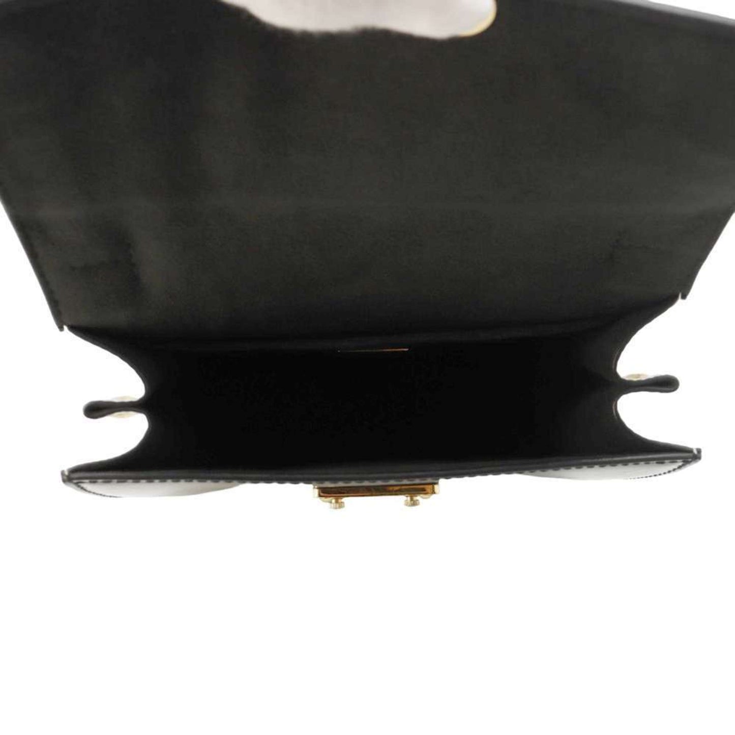 Louis Vuitton Epi Black Noir White Monogram Vernis Epi Leather Handbag Shoulder Bag