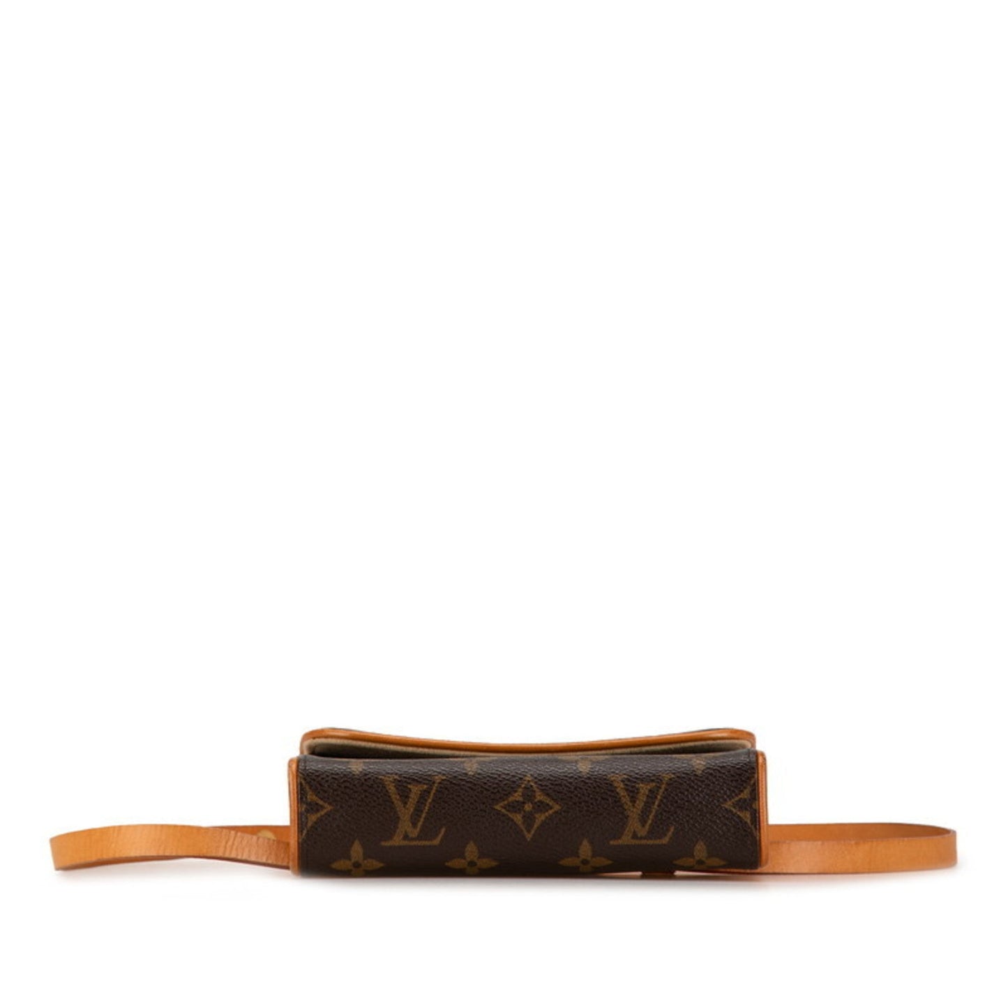 Louis Vuitton Brown Monogram Monogram Pochette Shoulder Bag Sling Bag