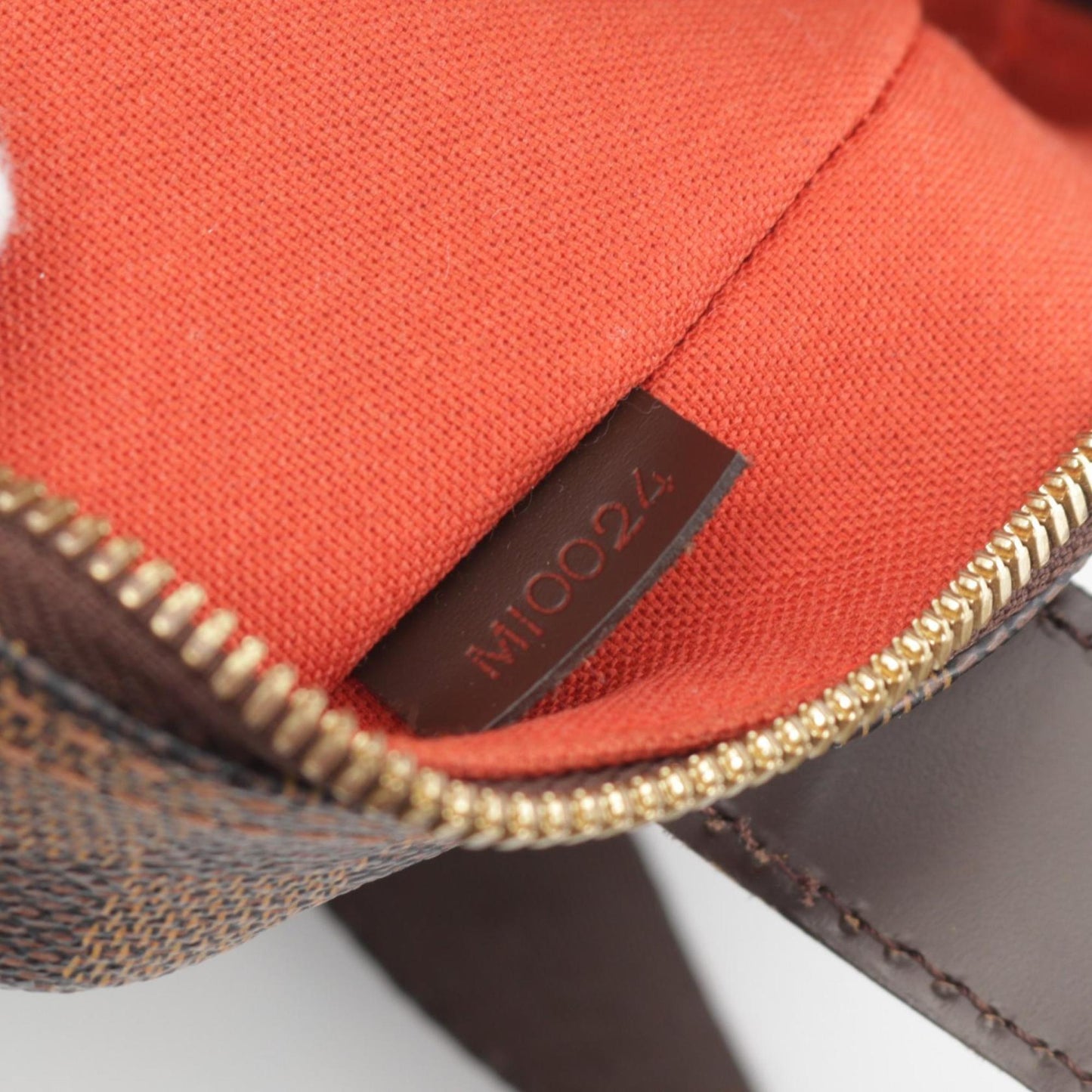 Louis Vuitton Damier Brown Coated Canvas Leather Shoulder Bag