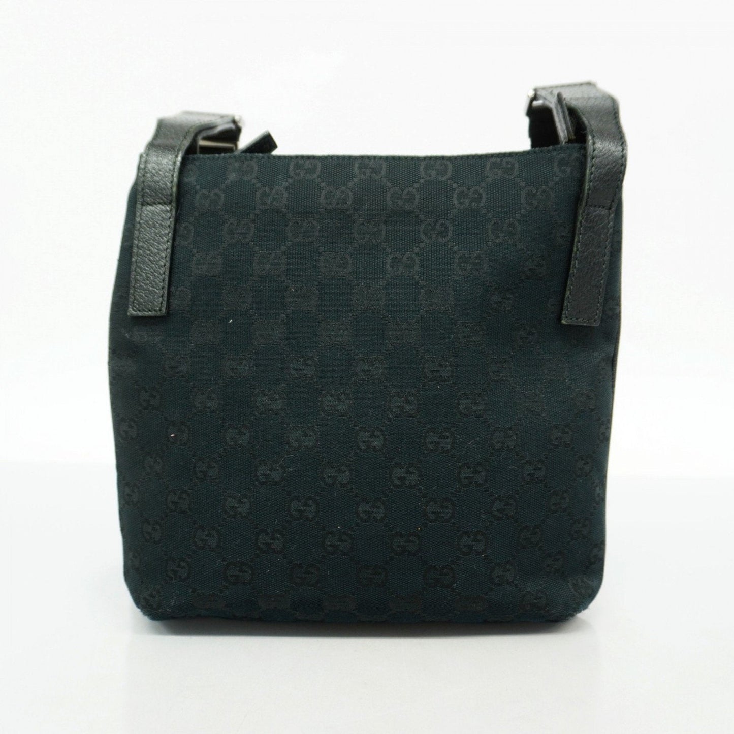 Gucci Black Canvas Shoulder Bag