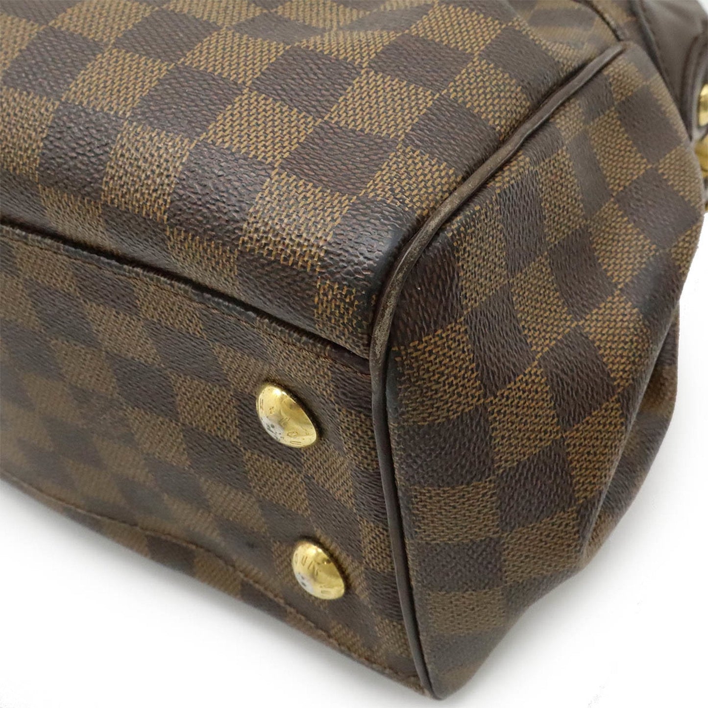 Louis Vuitton Brown Pvc Handbag Shoulder Bag