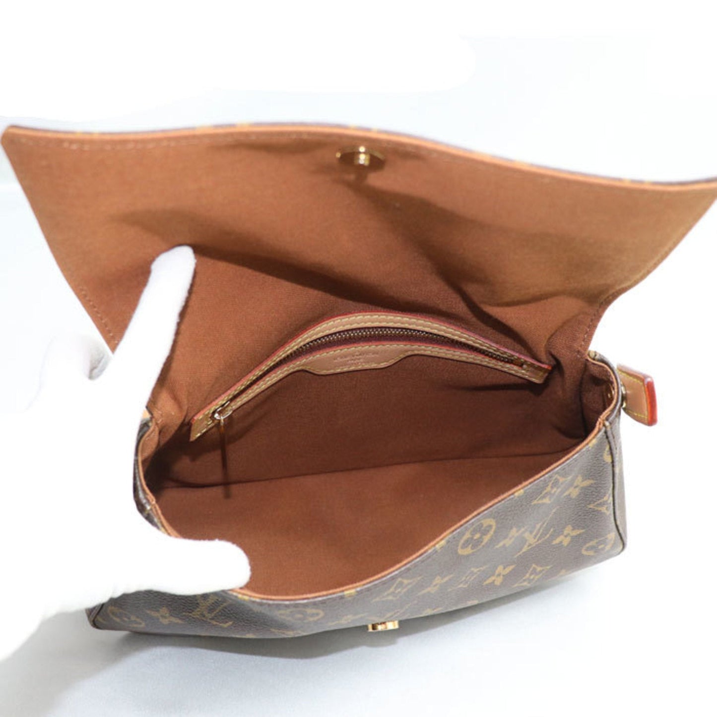 Louis Vuitton Brown Monogram Shoulder Bag