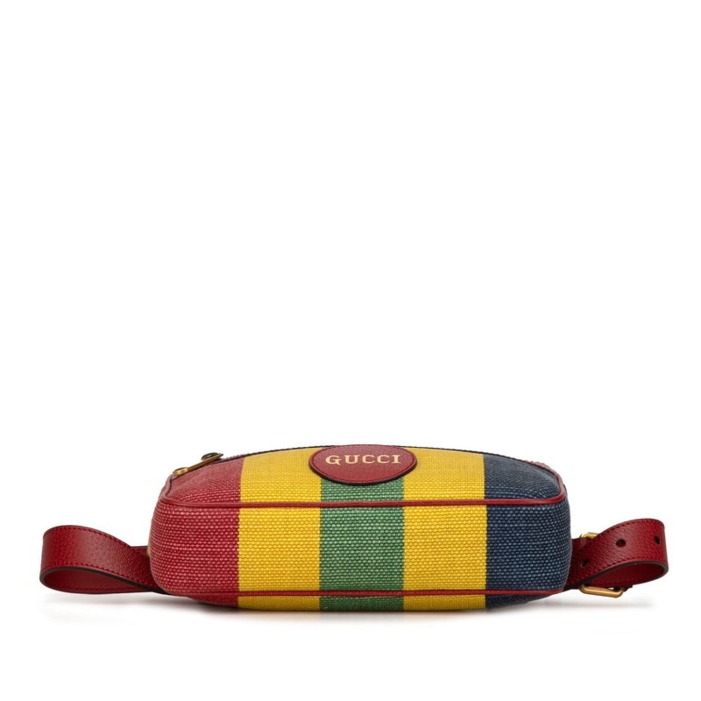 Gucci Multi-Color Canvas Leather Fanny Pack Sling Bag