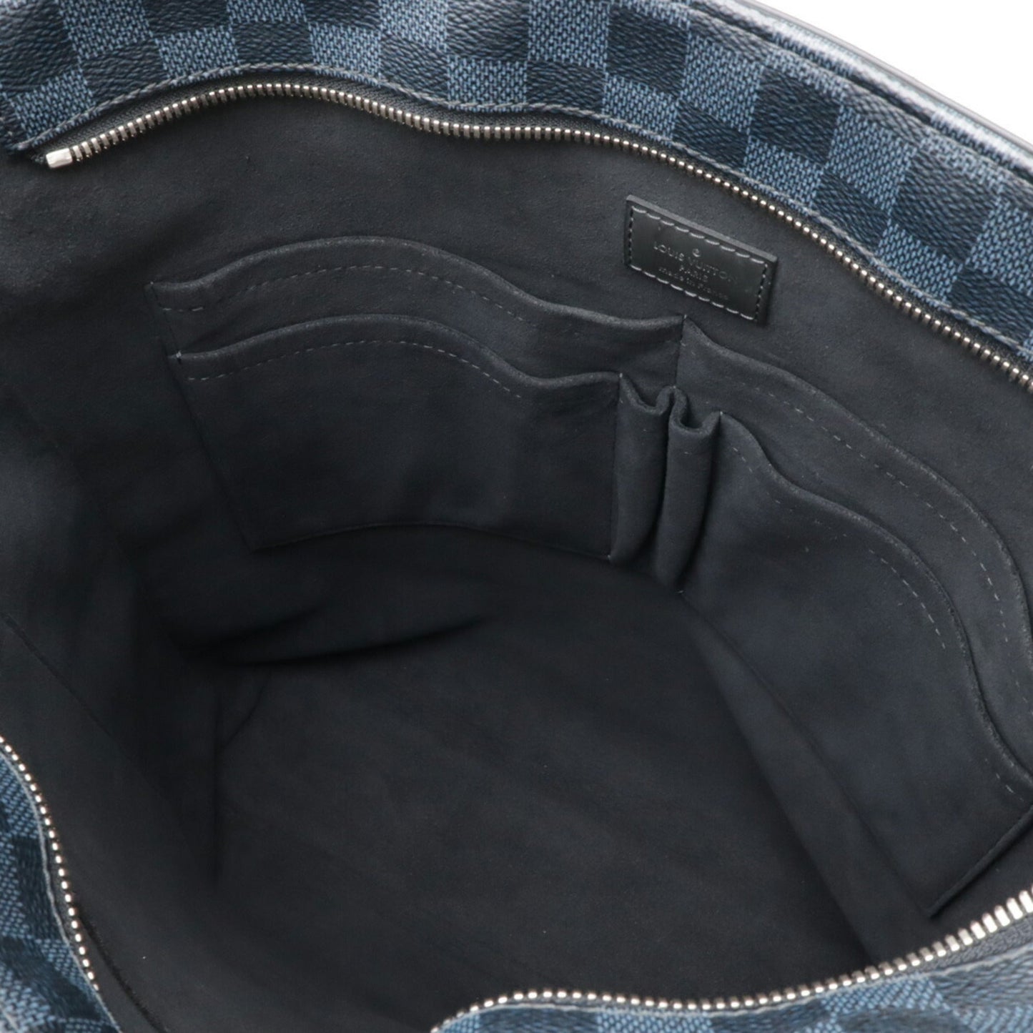 Louis Vuitton Black Pvc Shoulder Bag Tote Bag