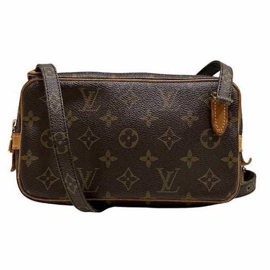 Louis Vuitton Brown Shoulder Bag ()