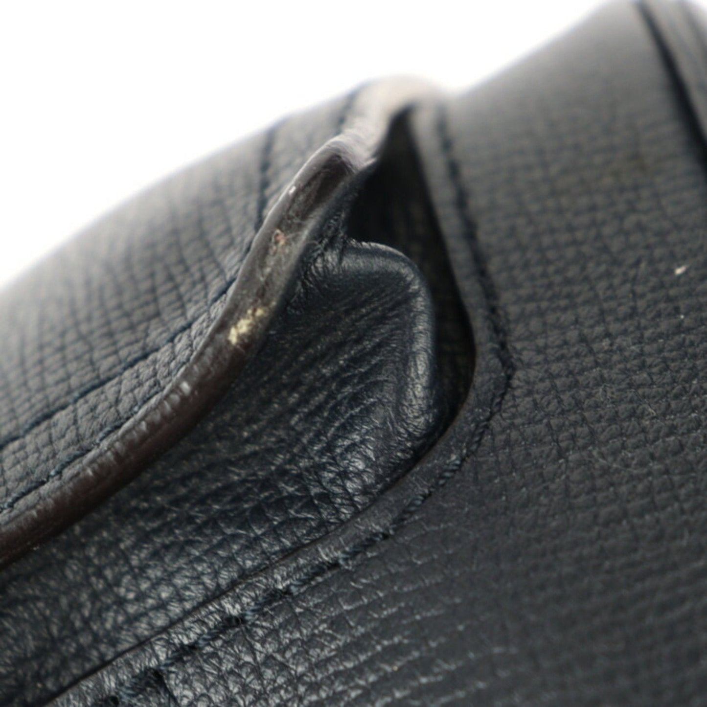 Louis Vuitton Navy Blue Utah Leather Backpack Handbag