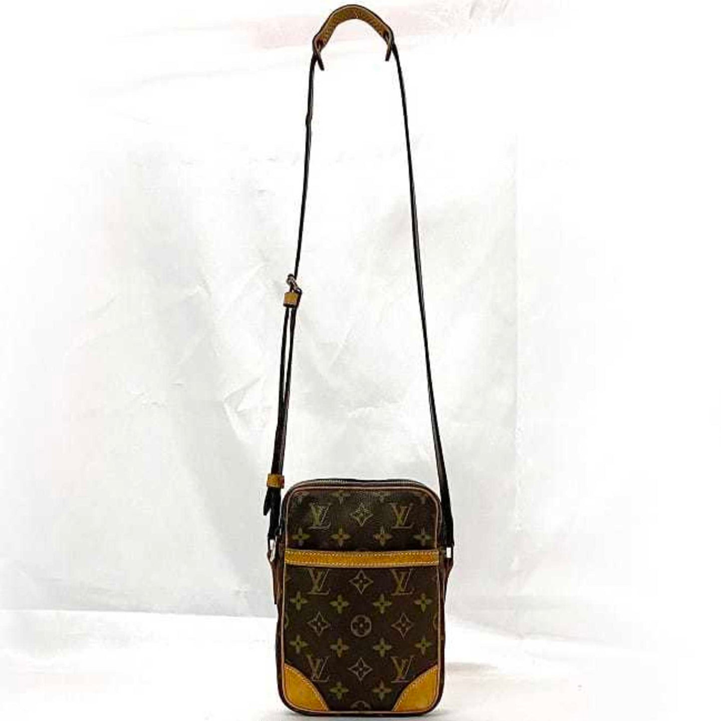 Louis Vuitton Monogram Brown Galle Monogram White Monogram Shoulder Bag