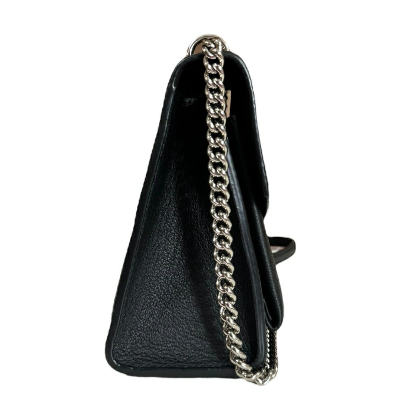 Louis Vuitton Black Leather Shoulder Bag