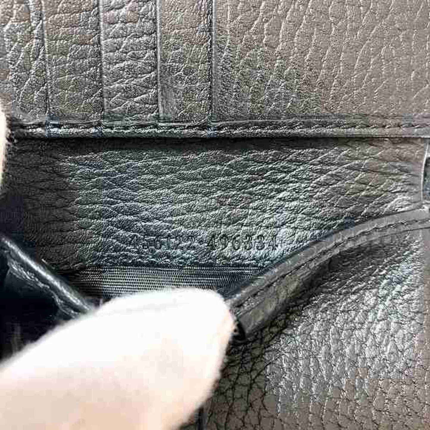Gucci Black Leather Wallet (Bi-Fold)