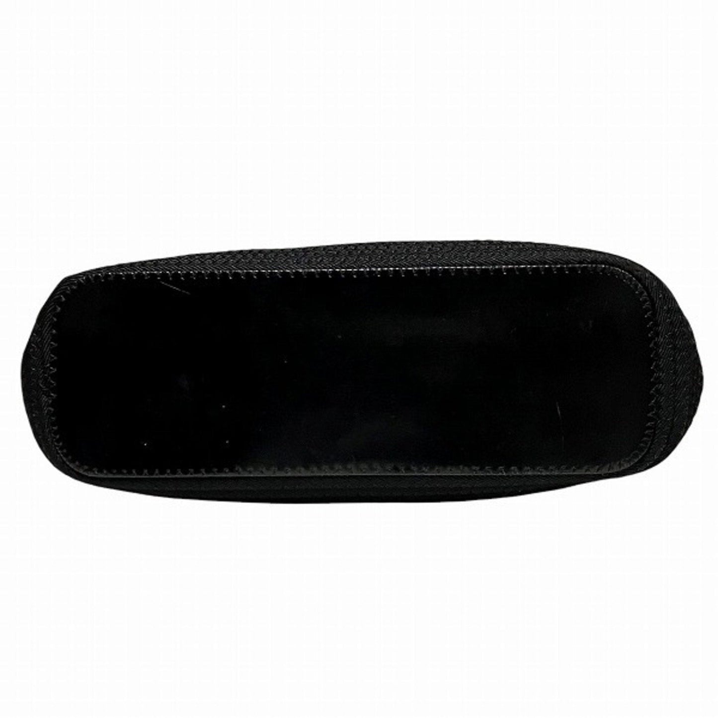 Gucci Black Canvas Leather Handbag Tote Bag