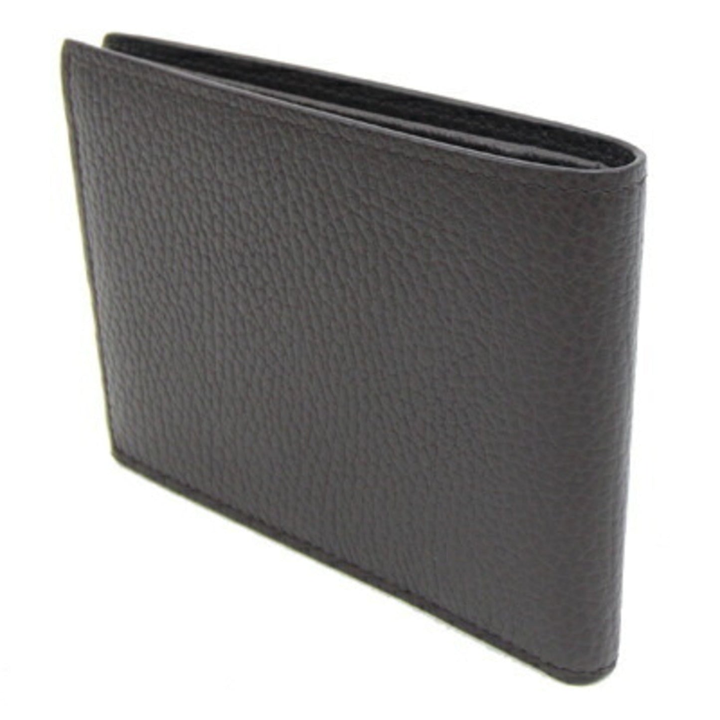 Gucci Dark Brown Leather Bill Wallet (Bi-Fold)