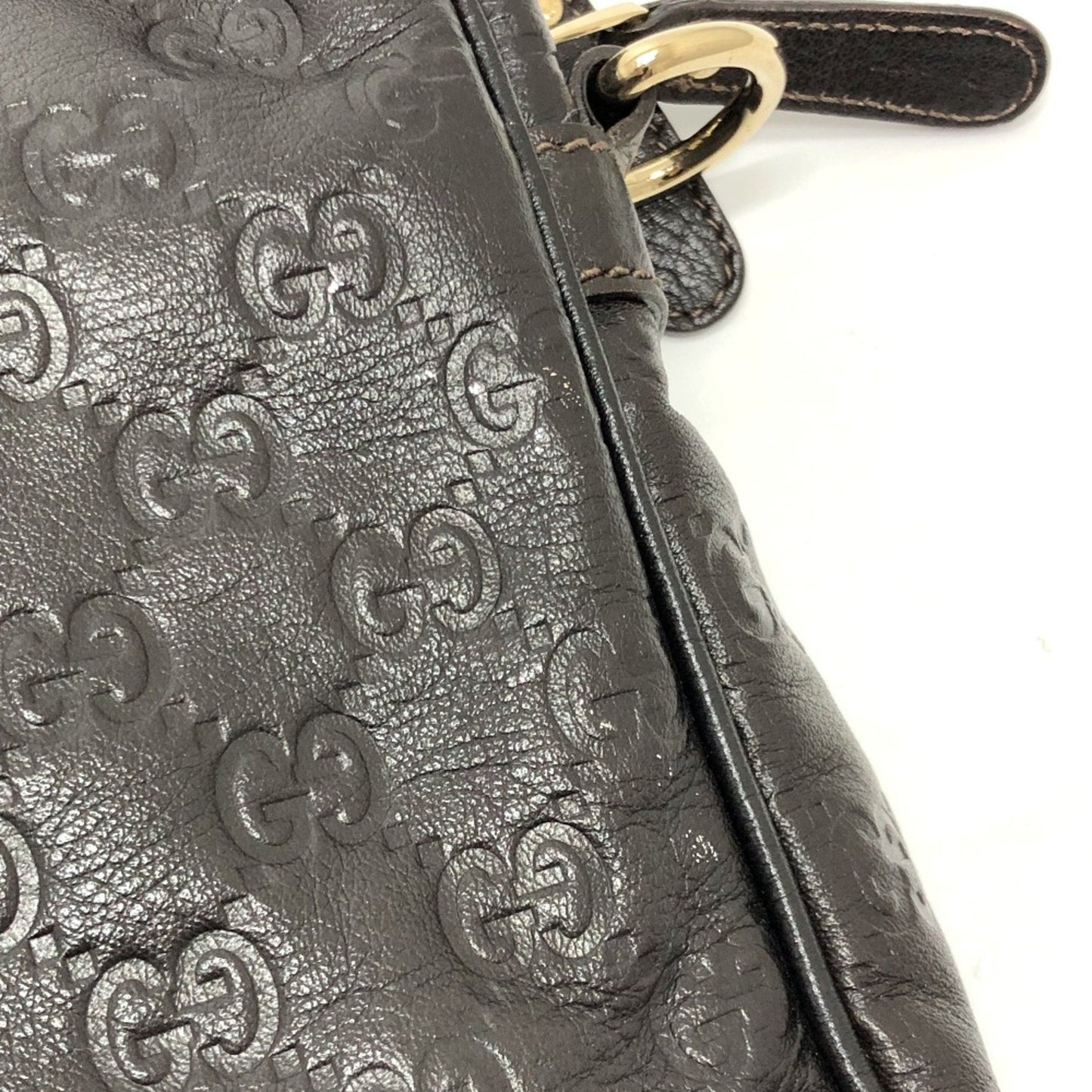 Gucci Brown Leather Briefcase