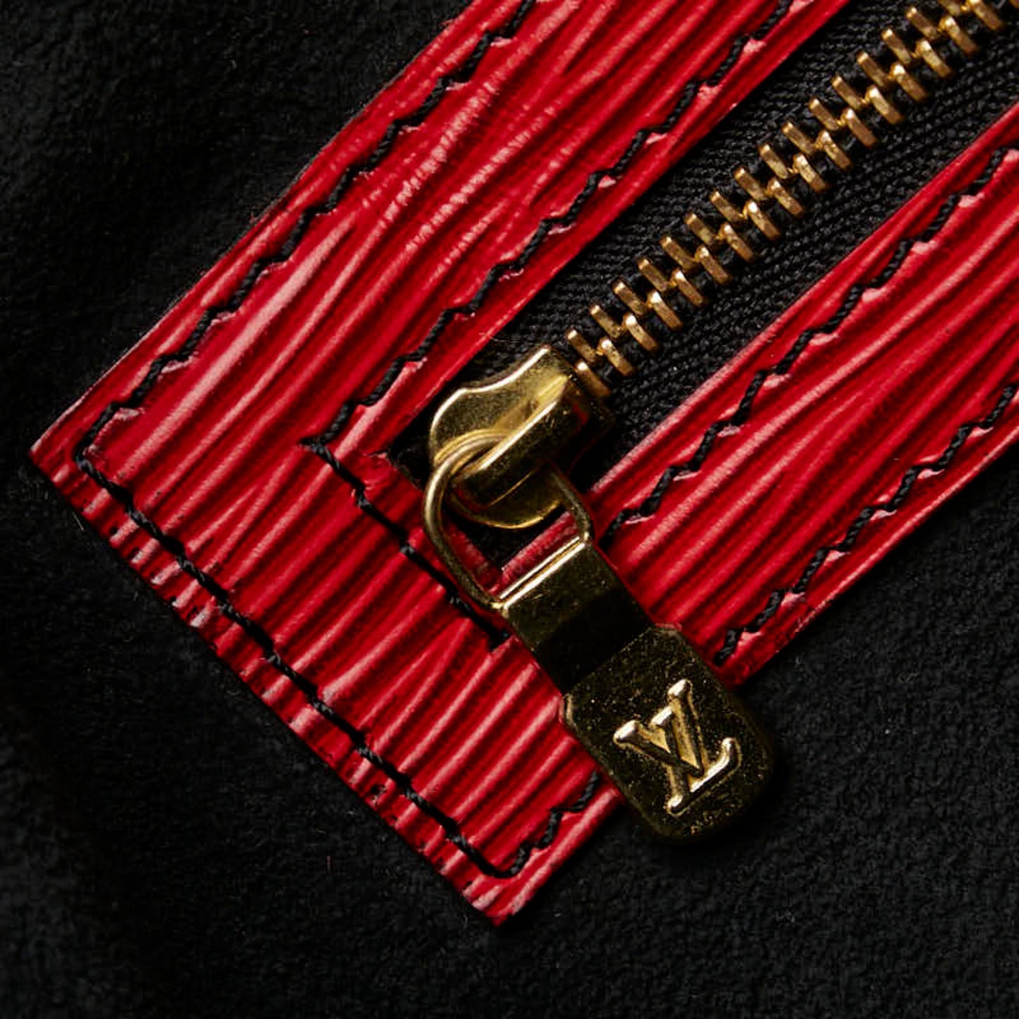 Louis Vuitton Castilian Red Leather Shoulder Bag
