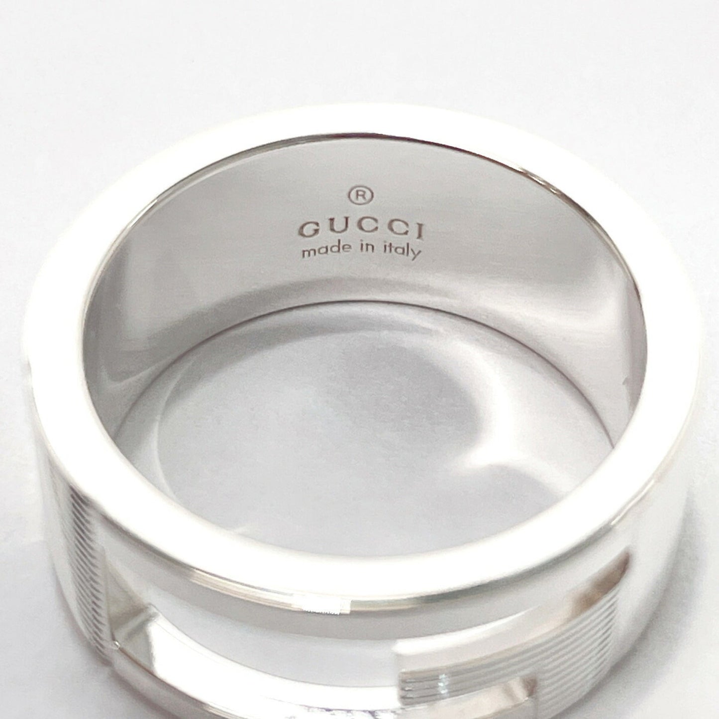 Gucci Silver Silver 925 Band Ring