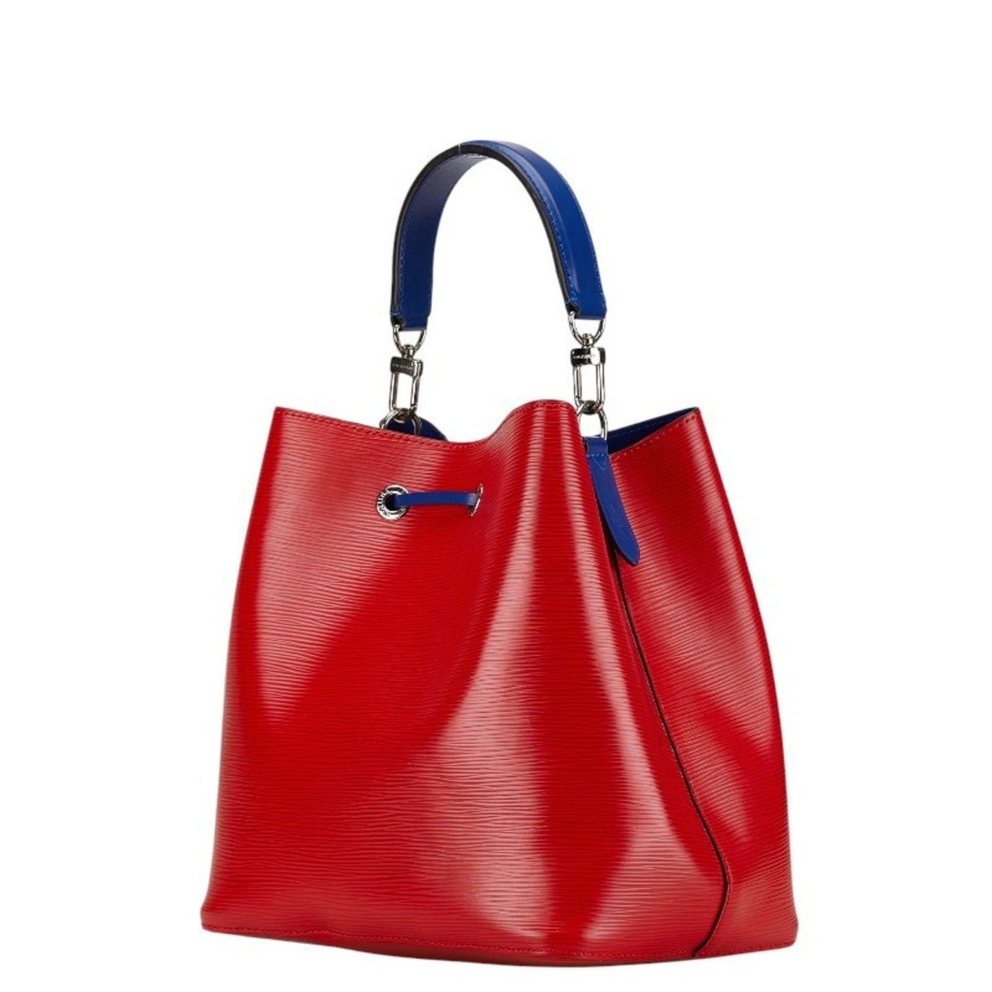 Louis Vuitton Blue Coquelicots Leather Handbag Shoulder Bag