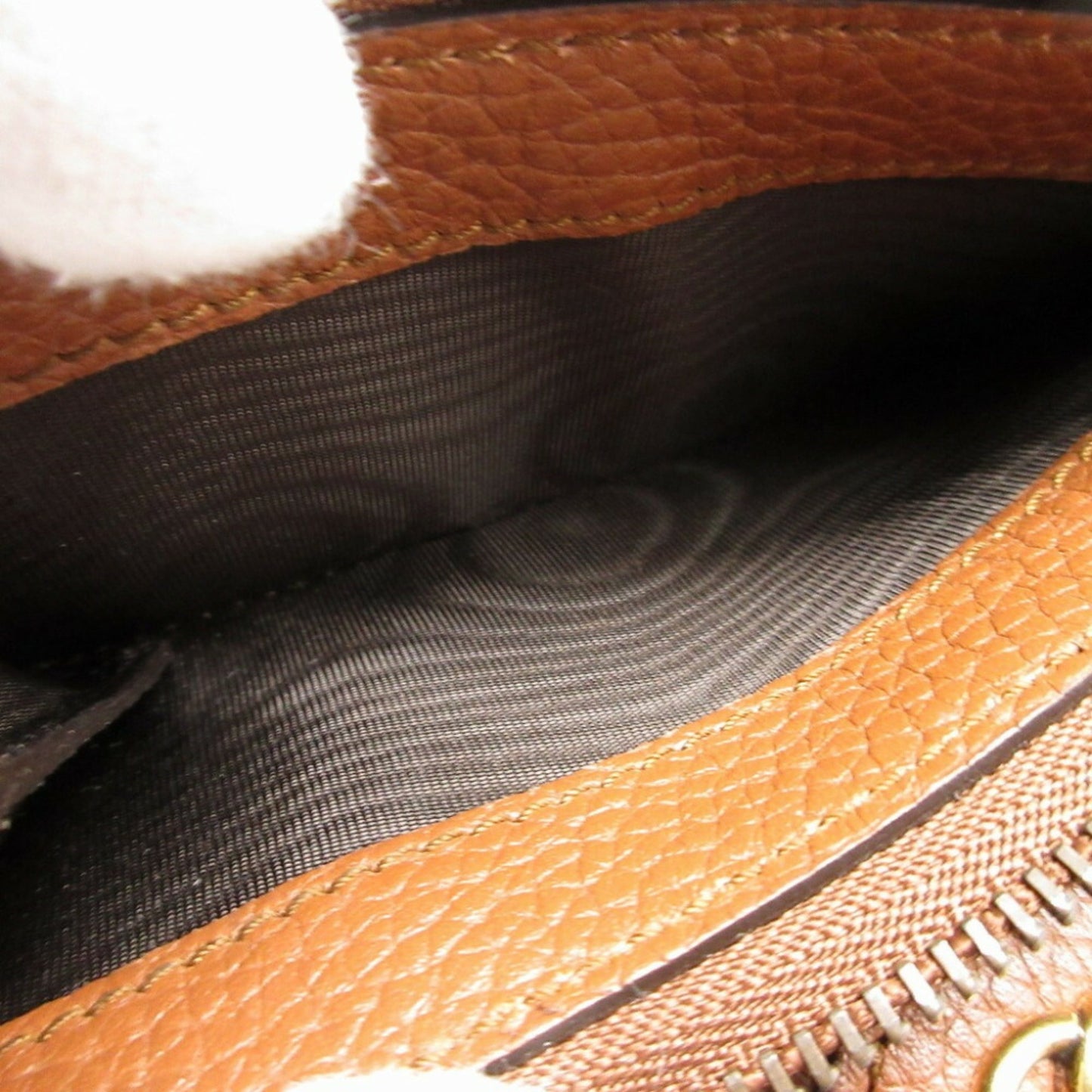 Gucci Bamboo Brown Leather Wallet (Bi-Fold)