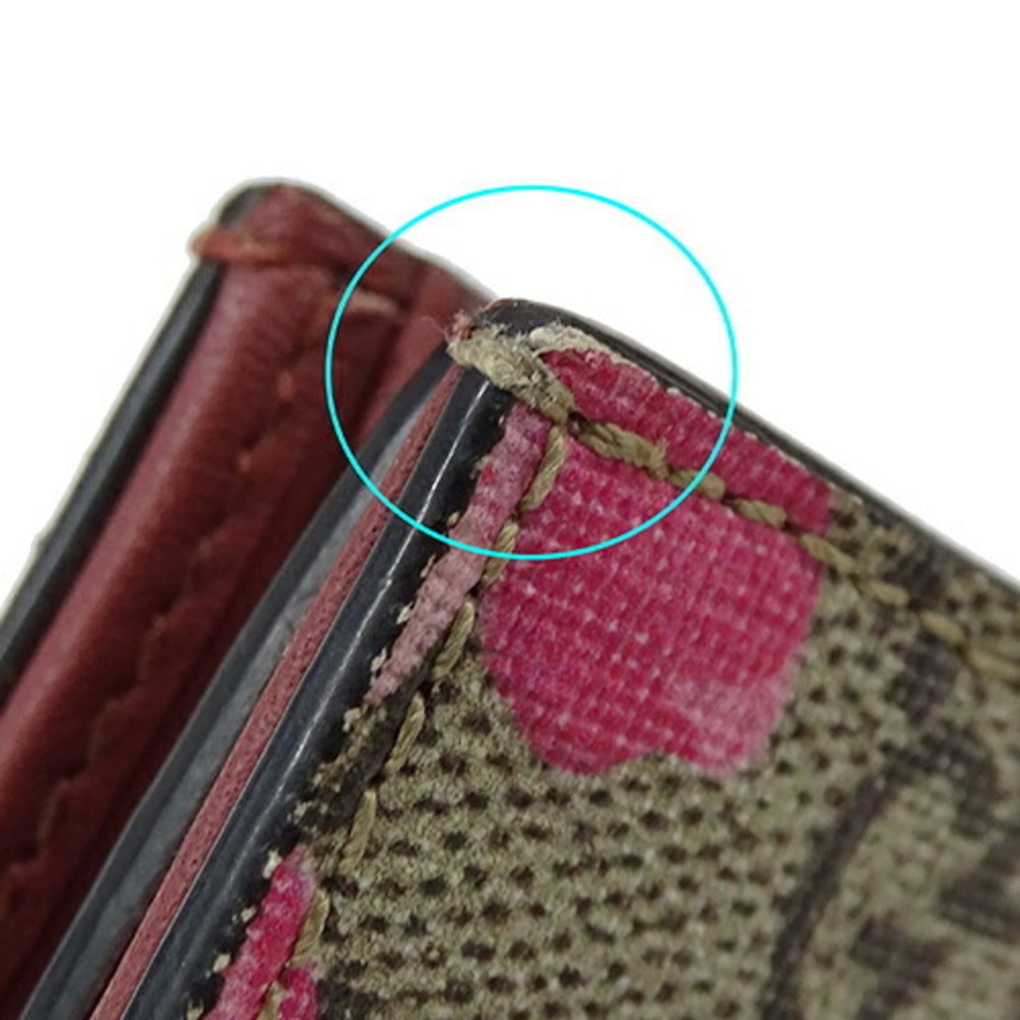 Gucci Gg Blooms Beige Pink Gg Supreme Wallet (Bi-Fold)