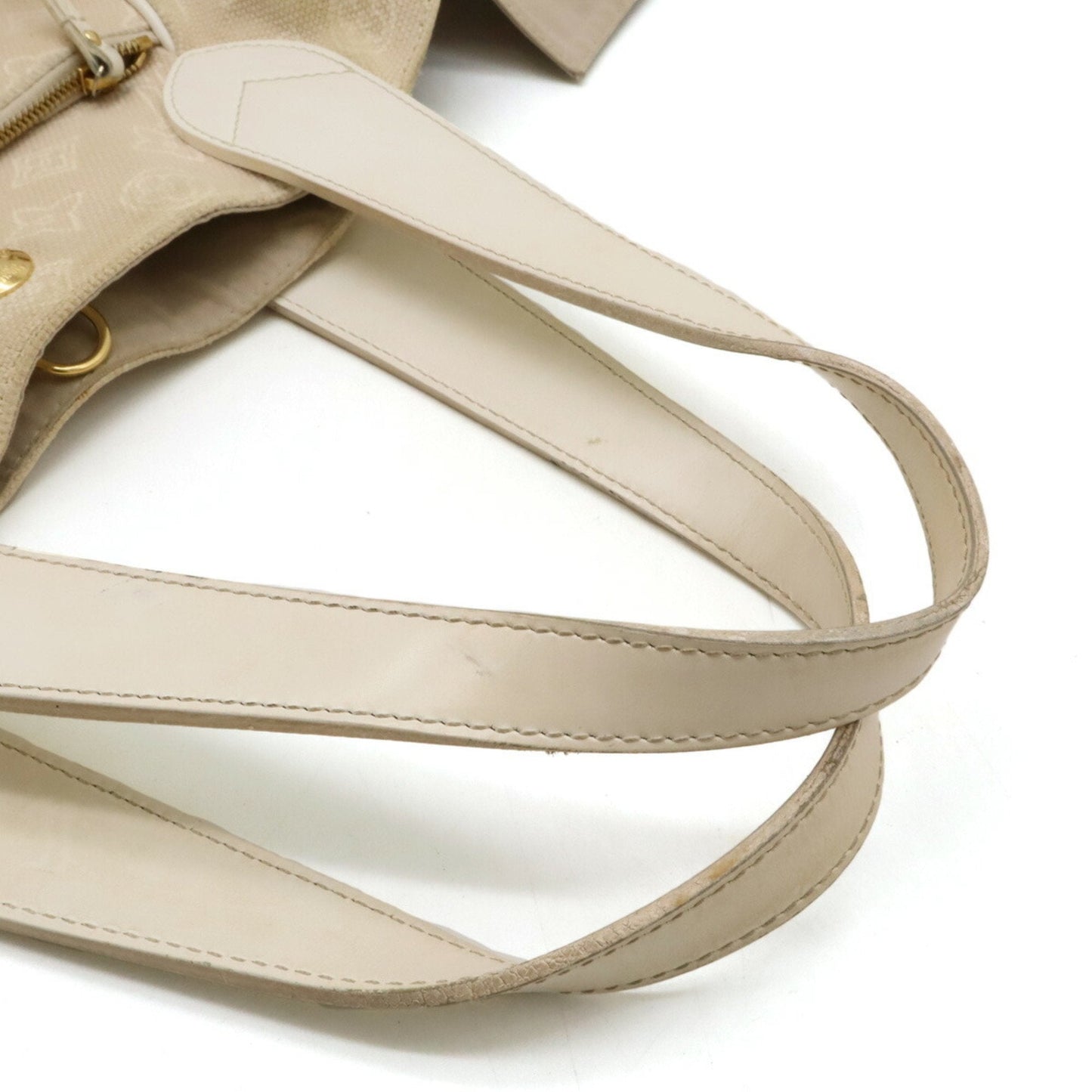 Louis Vuitton Sable Canvas Leather Pouch Shoulder Bag Tote Bag
