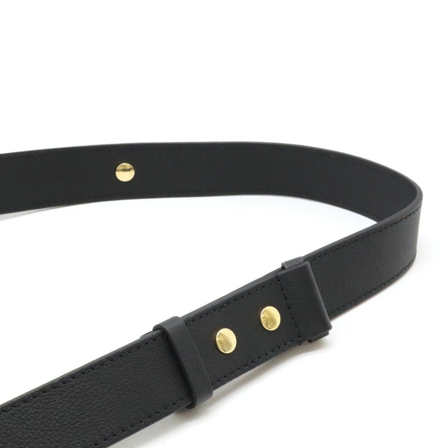 Louis Vuitton Noir Leather Shoulder Bag