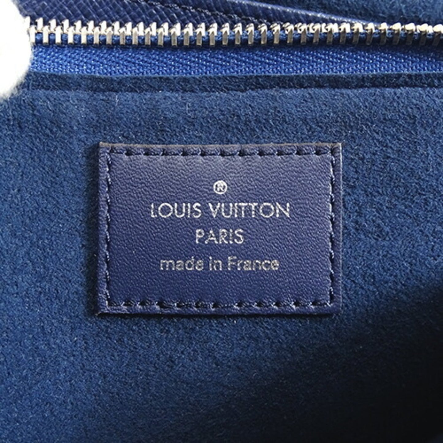 Louis Vuitton Blue Monogram Canvas Pochette Shoulder Bag