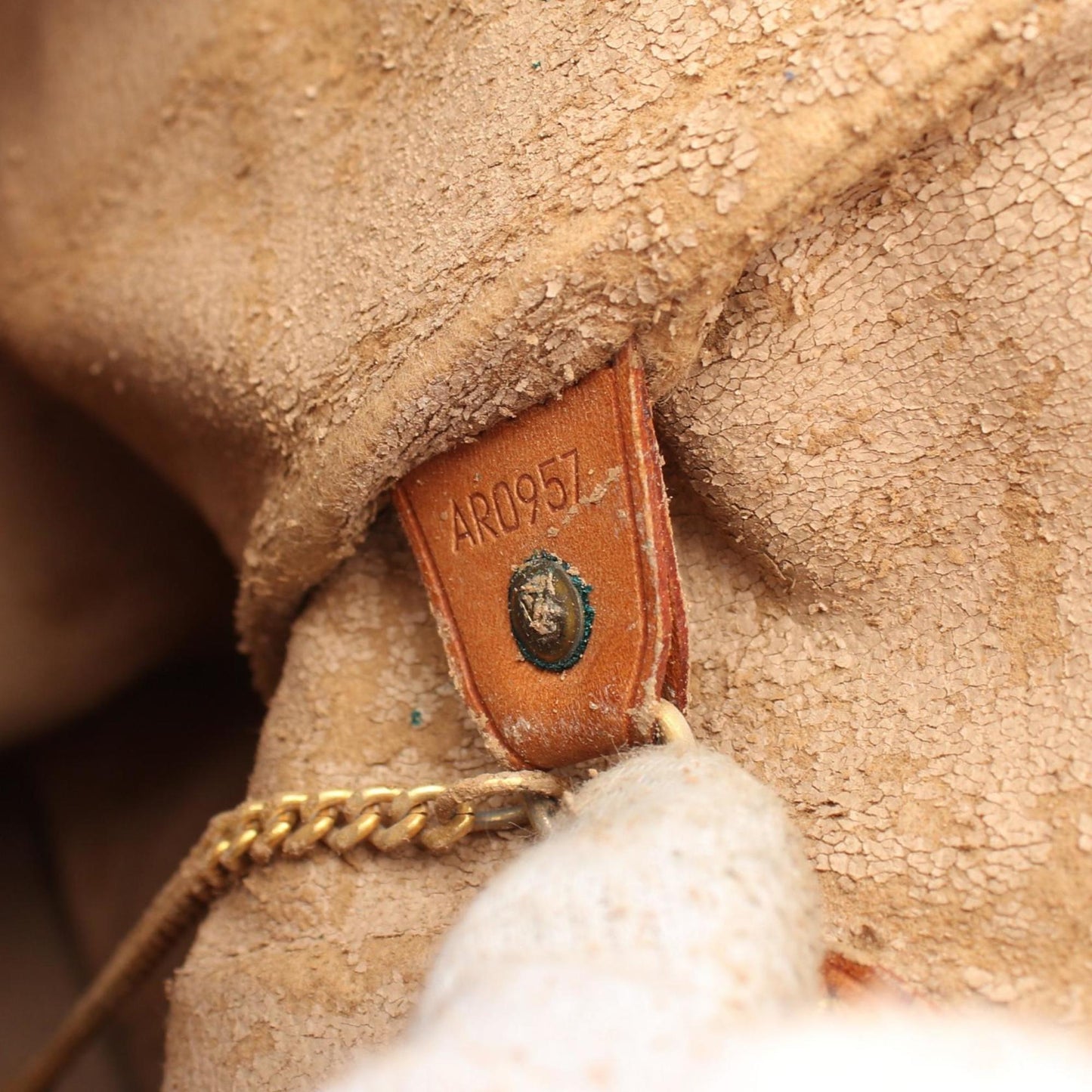 Louis Vuitton Brown Monogram Monogram Leather Shoulder Bag
