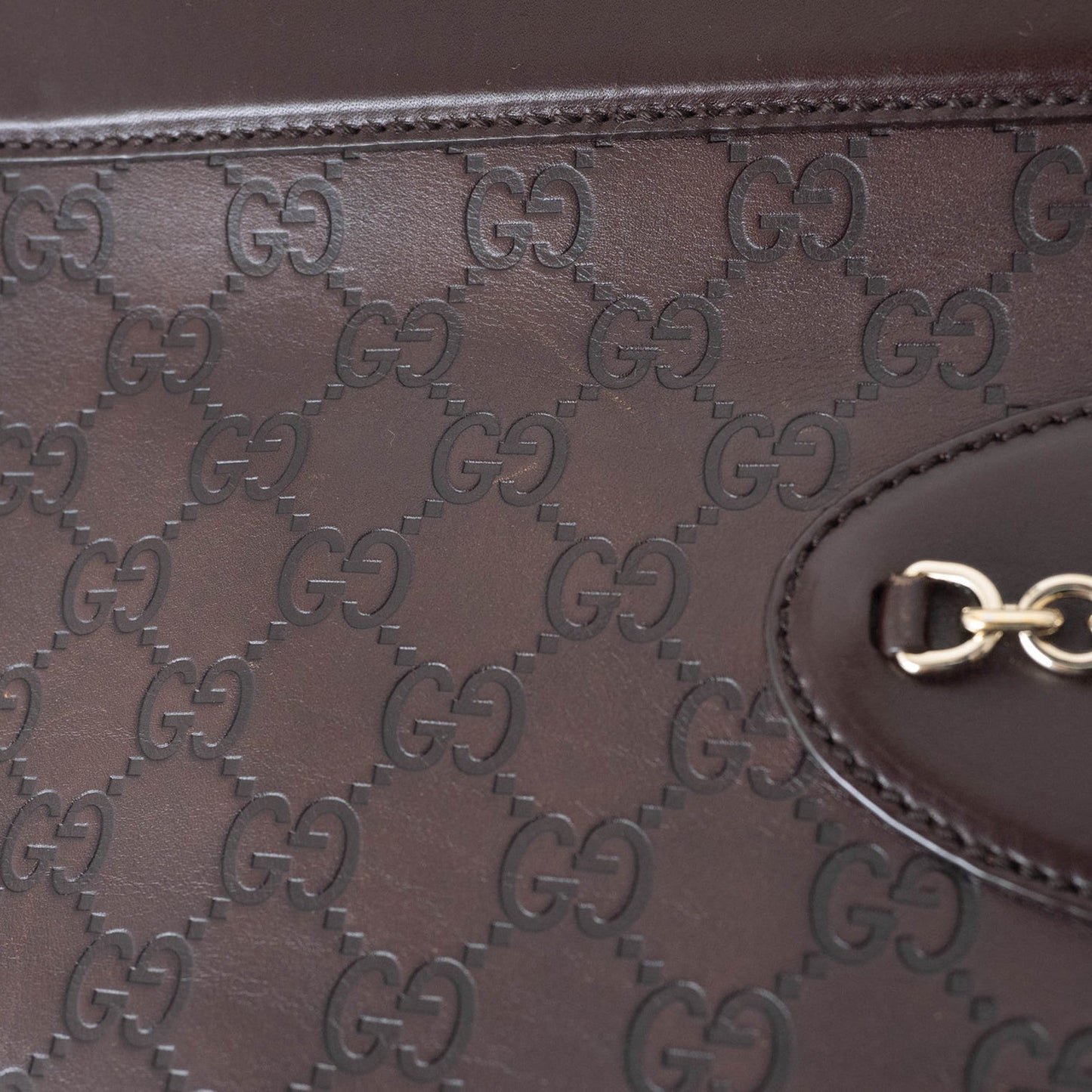 Gucci Brown Leather Handbag