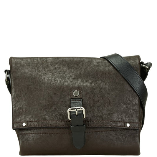 Louis Vuitton Brown Marron Leather Shoulder Bag ()