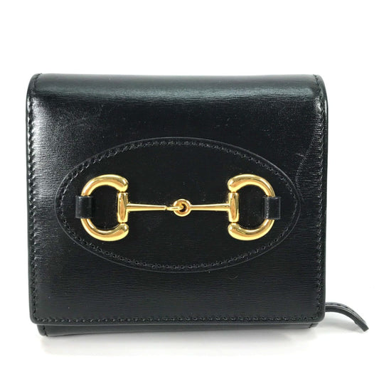 Gucci Black Leather Wallet (Bi-Fold) ()