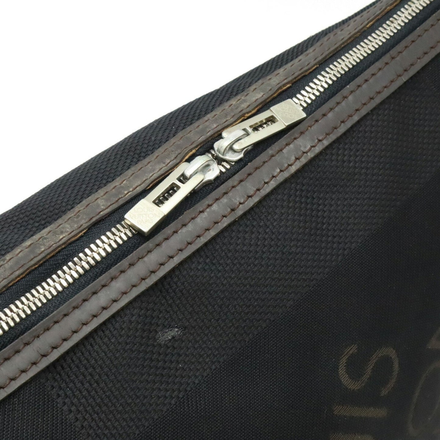 Louis Vuitton Noir Damier Geant Shoulder Bag