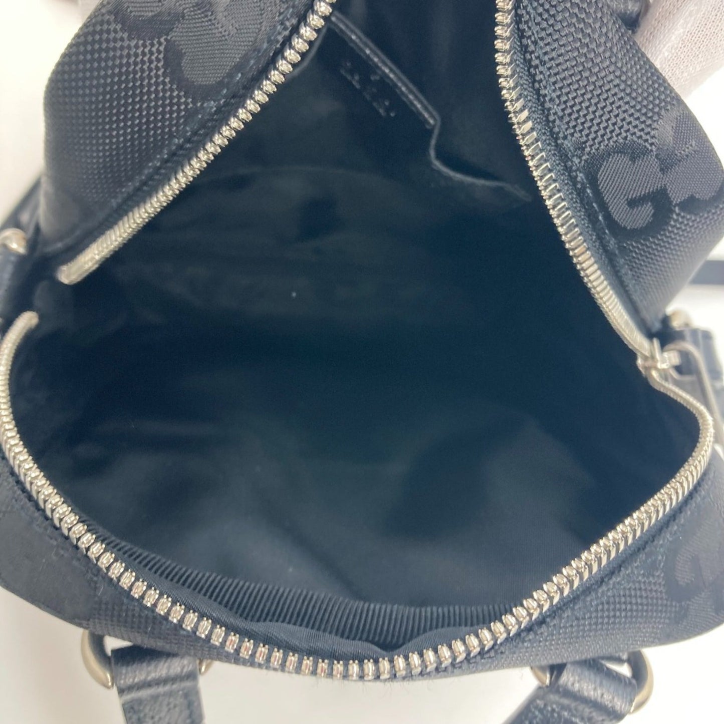 Gucci Black Cloth Shoulder Bag