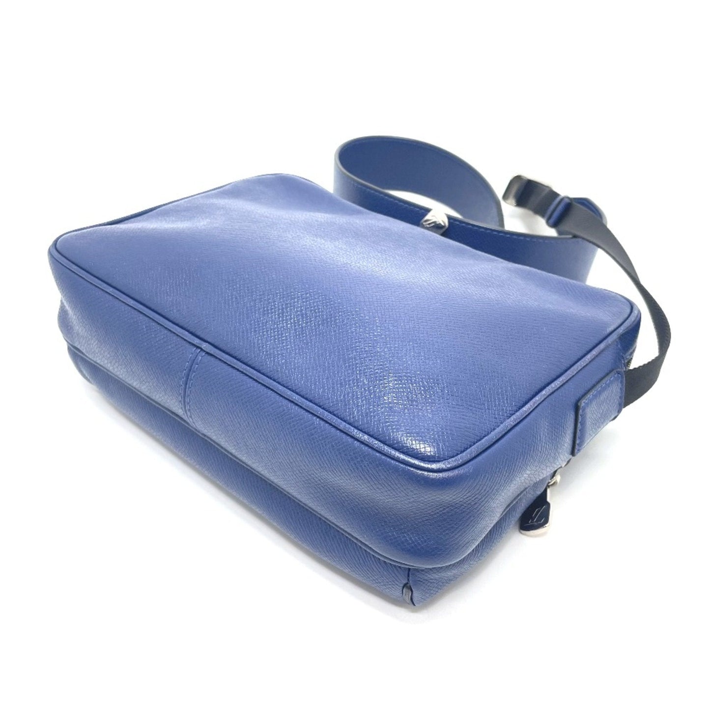Louis Vuitton Blue Leather Shoulder Bag