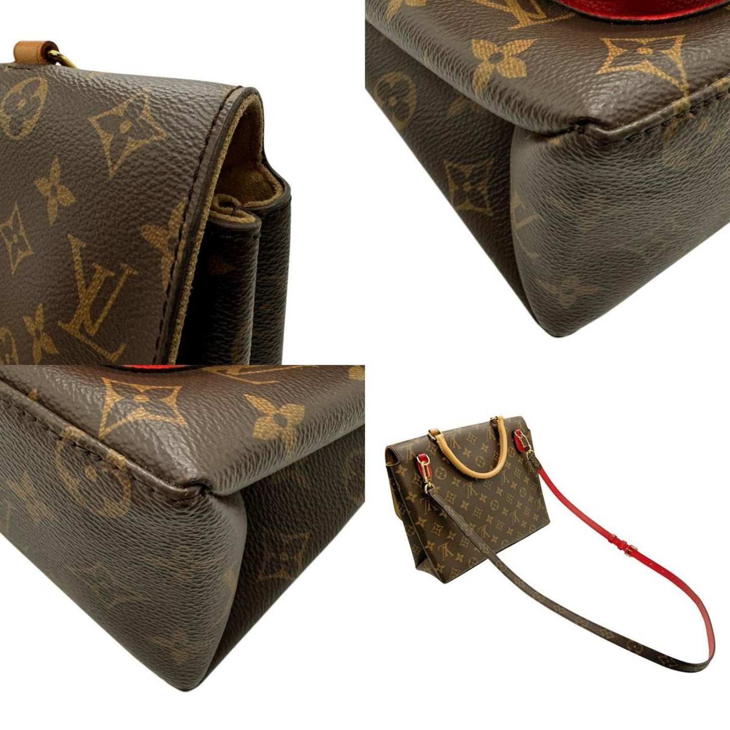 Louis Vuitton Coquelicots Monogram Handbag Shoulder Bag