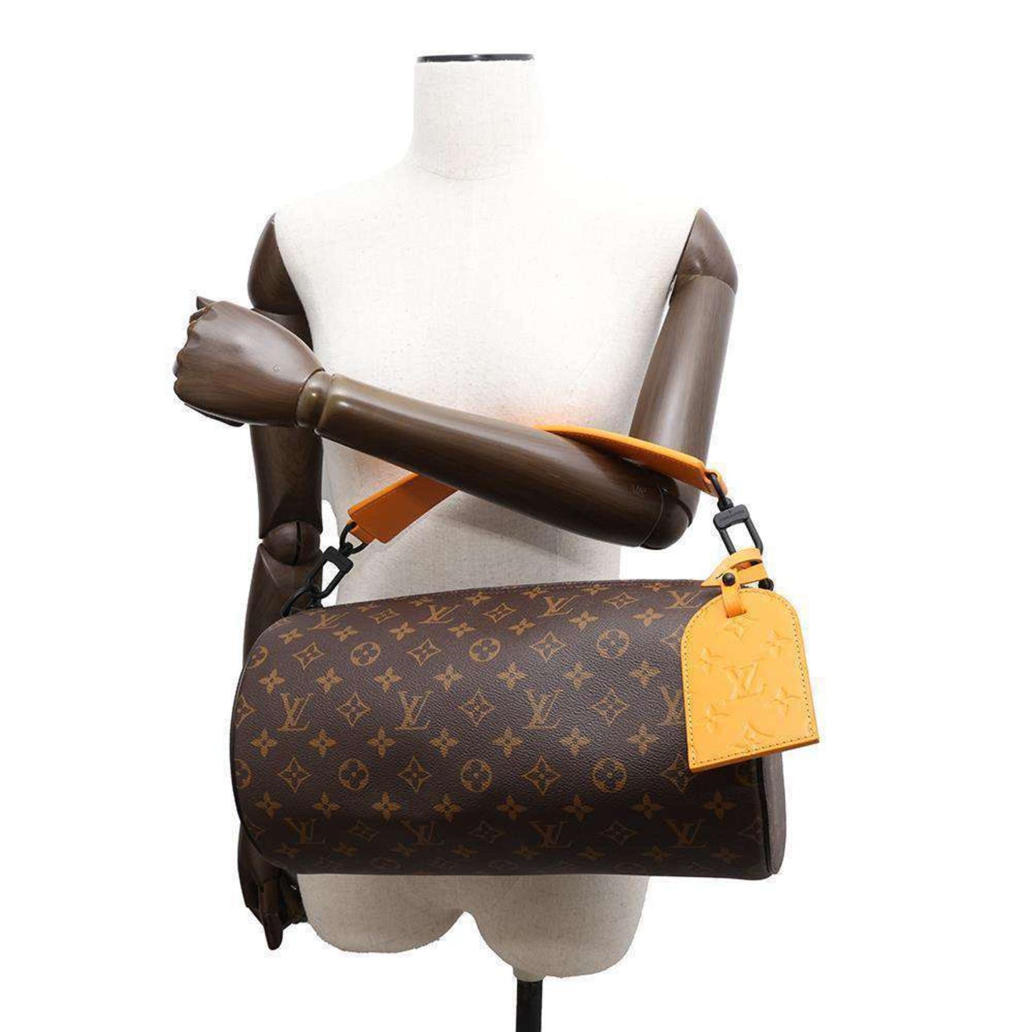 Louis Vuitton Black Noir Monogram Handbag Shoulder Bag