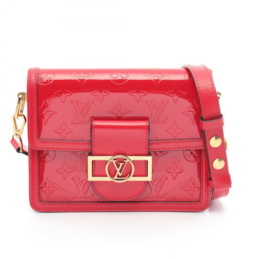 Louis Vuitton Red Color Monogram Vernis Shoulder Bag ()