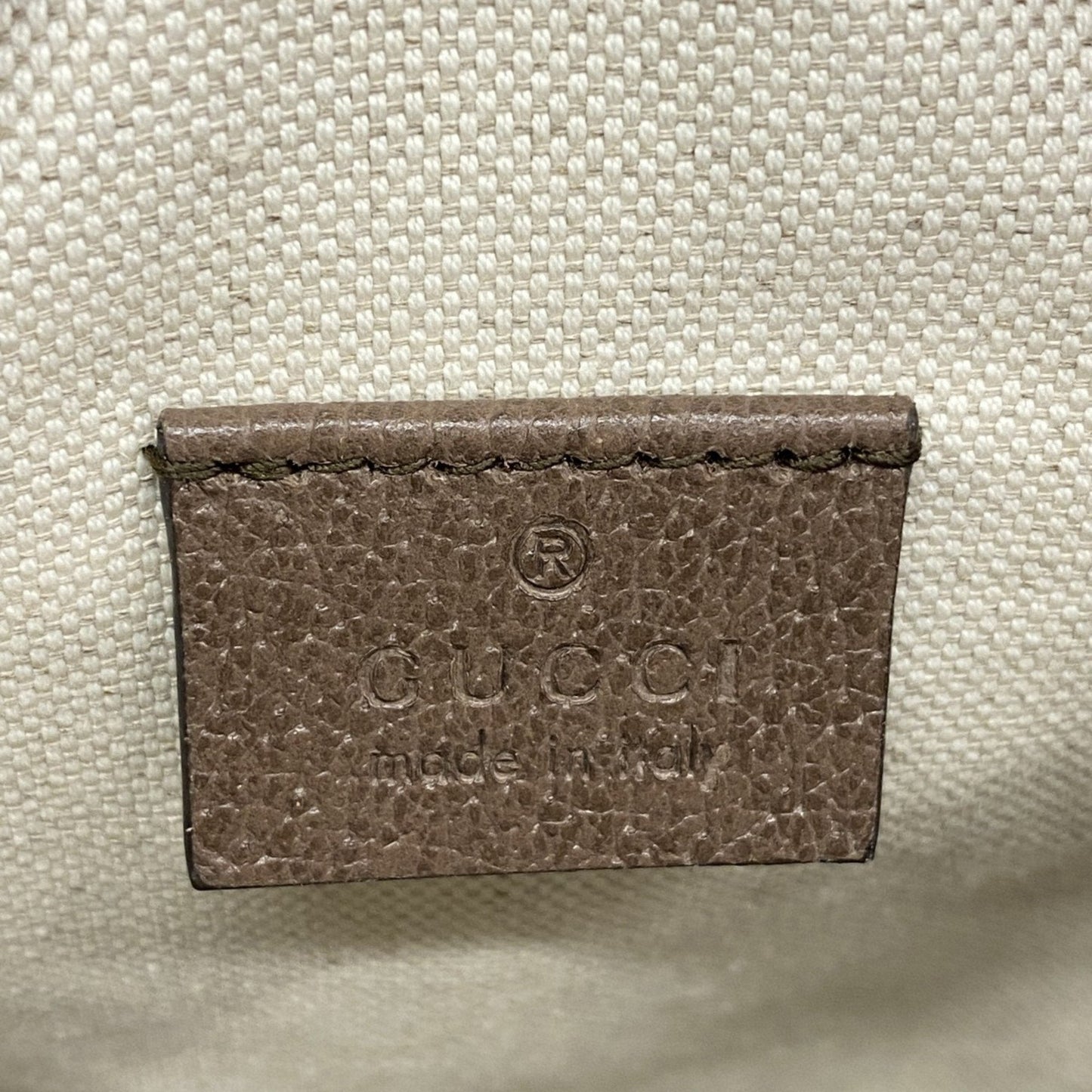 Gucci Brown Pvc Shoulder Bag