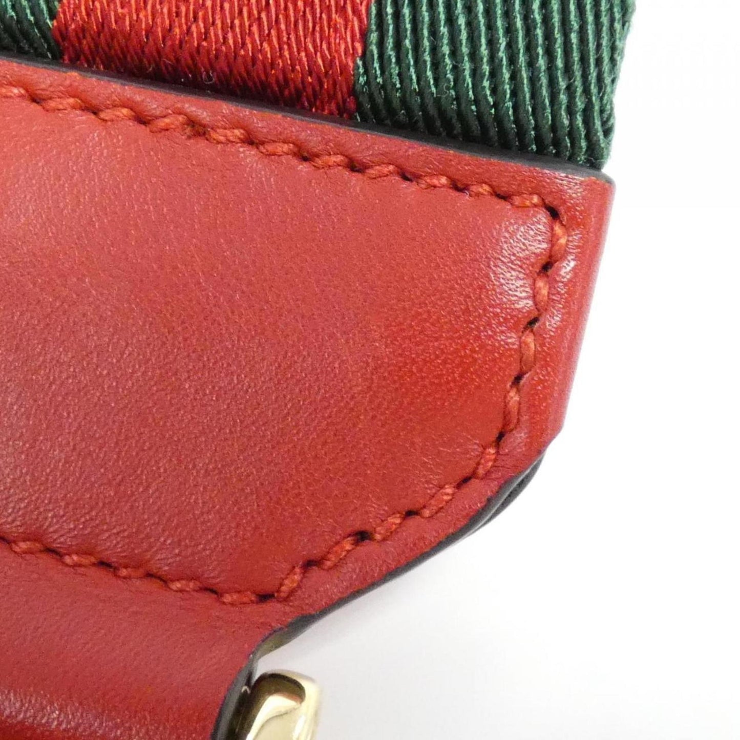 Gucci Beige Red Color Gg Supreme Backpack