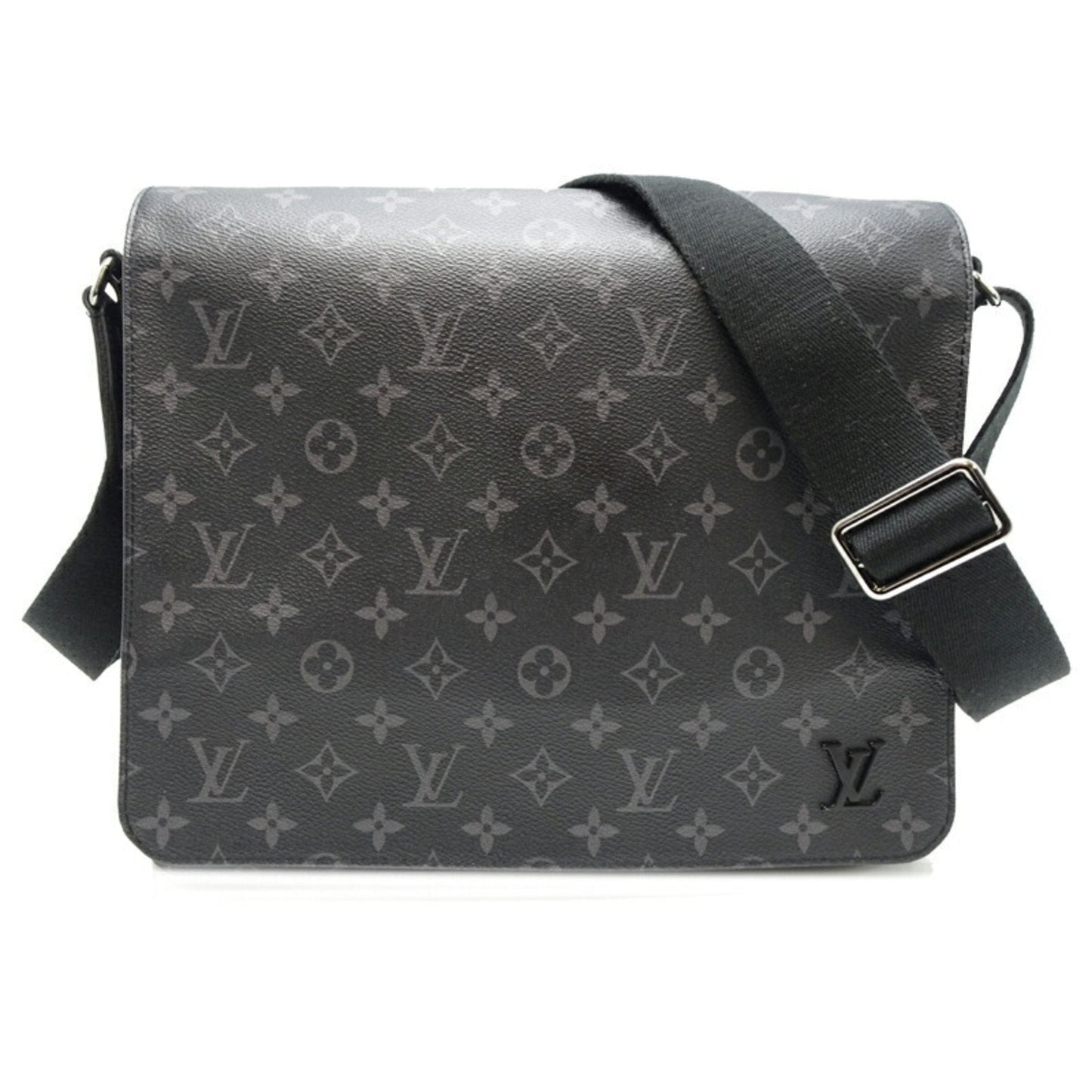 Louis Vuitton Black Monogram Eclipse Shoulder Bag ()