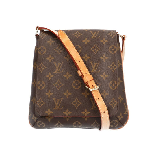 Louis Vuitton Brown Monogram Shoulder Bag ()