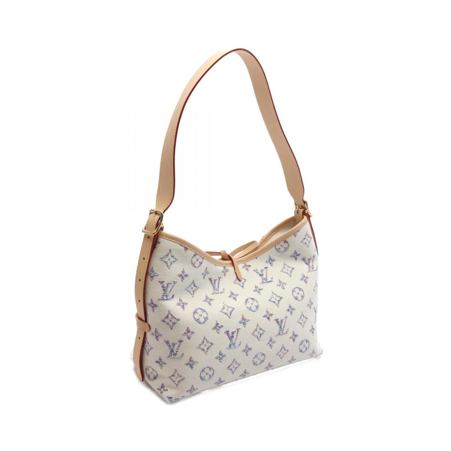 Louis Vuitton Multi-Color White Monogram Jacquard Shoulder Bag
