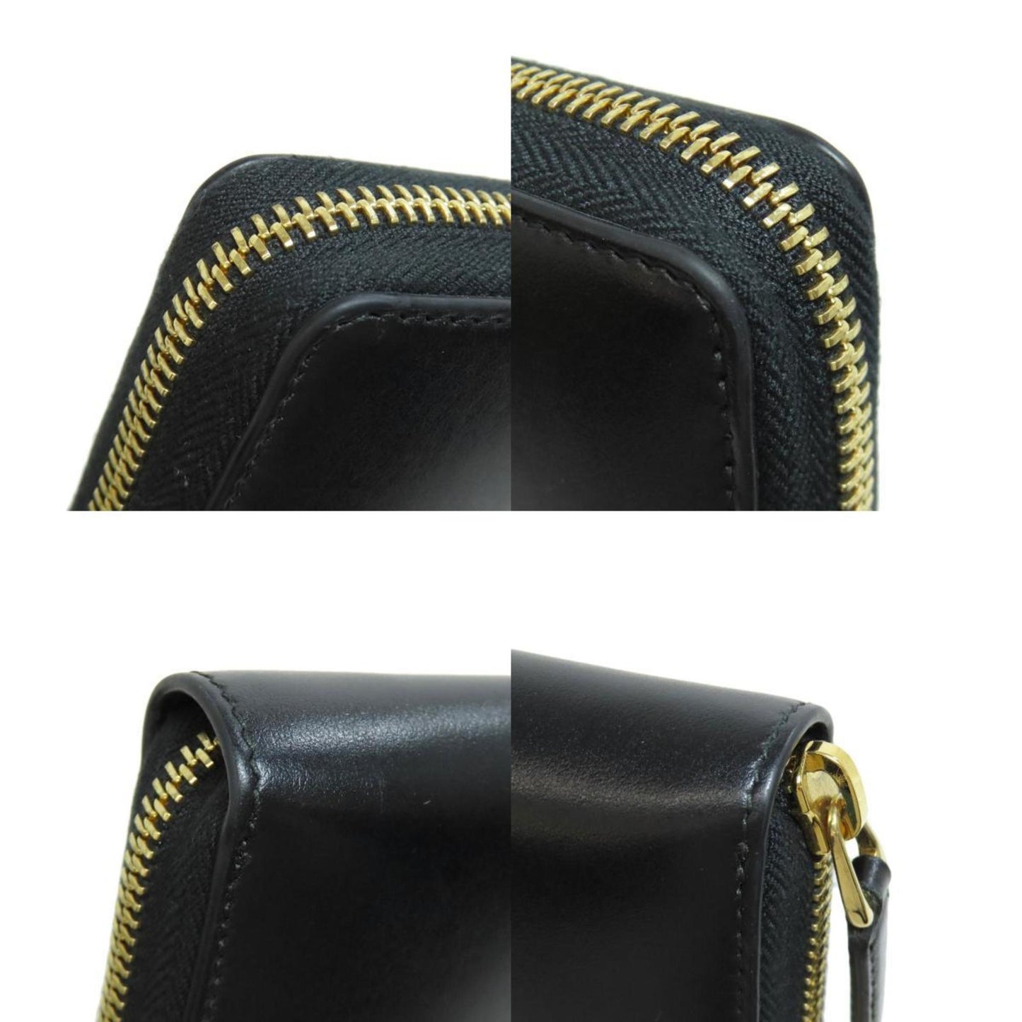 Gucci Black Leather Coin Purse/Coin Case