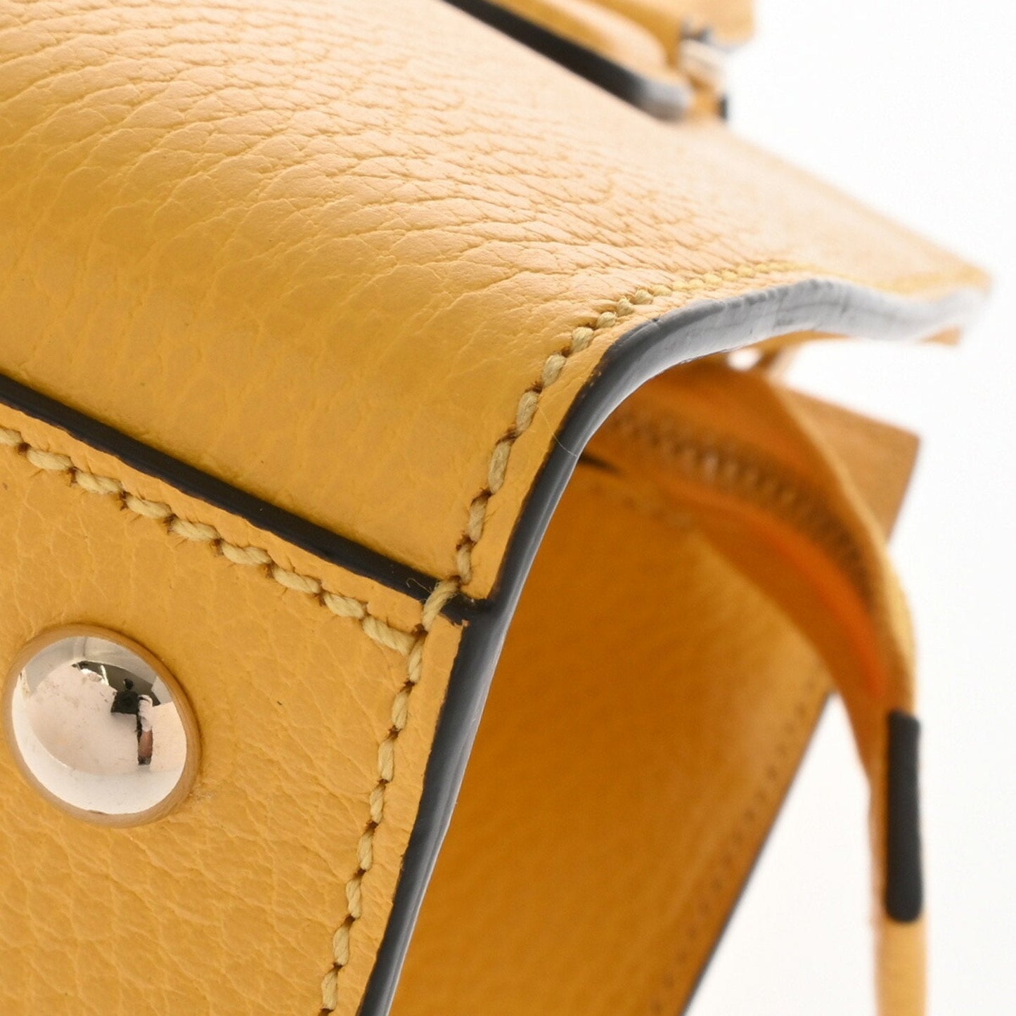 Gucci Yellow Leather Handbag
