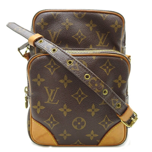 Louis Vuitton Brown Monogram Shoulder Bag ()
