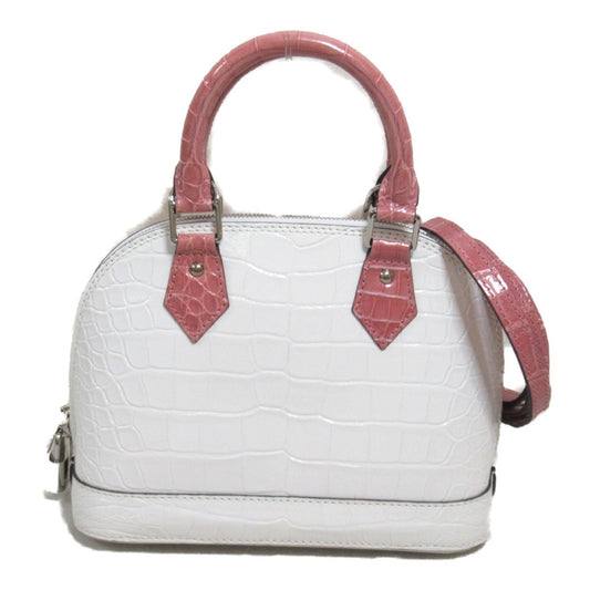 Louis Vuitton White Coated Canvas Pvc Shoulder Bag ()